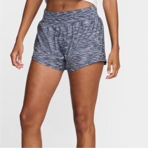 Nike Women's Black Heathered Athletic Shorts